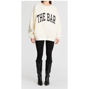 The Bar Apres Ski Gigi Cream Sweatshirt